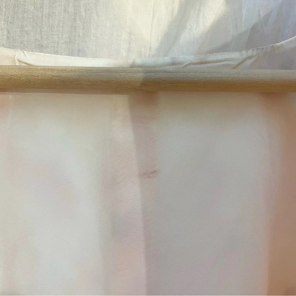 Ann Taylor Pink Purple Cream Abstract Sleeveless Sheatb Dress Petite, LP/14P - Picture 10 of 13